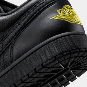 Air Jordan 1 Low SE Mens Lifestyle Shoes (Black/Tour Yellow/Anthracite)