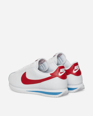 Nike Cortez Leather Sneakers White / Varsity Red