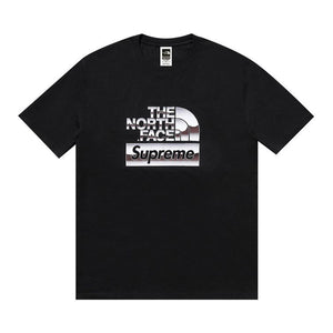 Supreme The North Face Metallic Logo T-Shirt Black