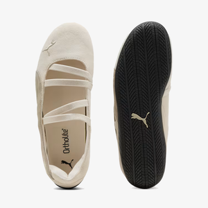 PUMA SPEEDCAT SUEDE BALLET { ALPINE SNOW-BLACK