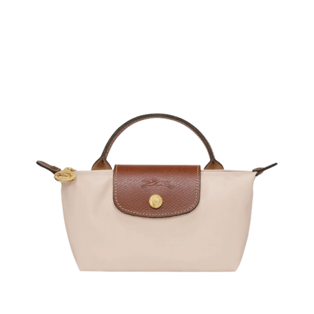 Longchamp Le Pliage Original Pouch with handle Paper - Recycled canvas