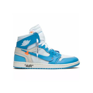 Air Jordan Off - White x Air Jordan 1 Retro High OG UNC / University Blue