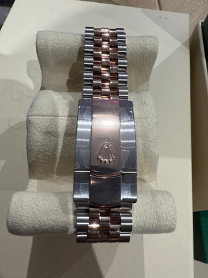 Rolex | Datejust | 126331 | Steel | 41 mm | Rose gold | Black | Automatic