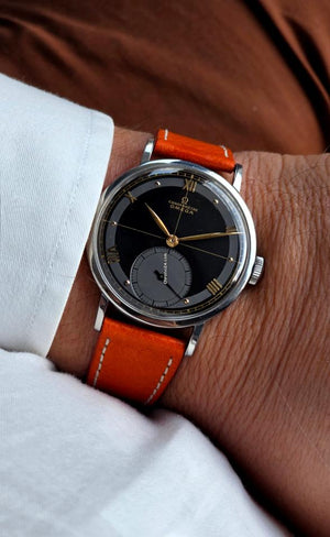 Omega Jumbo CK2366 Kal 30 T2 RG Military Chronomètre 1944 Black Dial RARE WWW DIRTY DOZEN