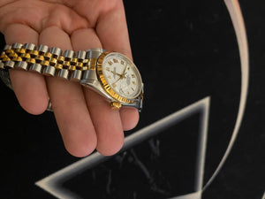 Rolex | Datejust | 68273 | Gold/Steel | 31 mm | Yellow gold | White | Automatic