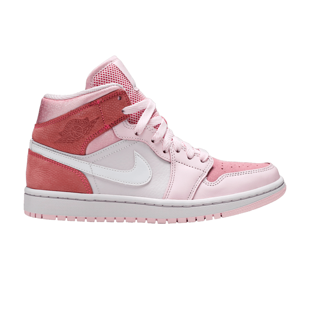 Wmns Air Jordan 1 Mid 'Digital Pink'