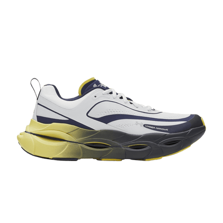 Under Armour Halo Racer Washed Navy Yellow Shade