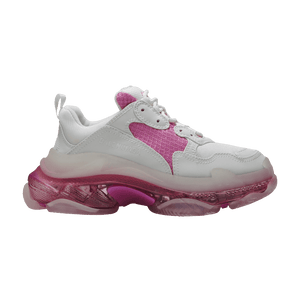 Balenciaga Wmns Triple S Clear Sole Trainer 'White Pink'
