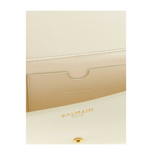 Crinkled Leather Wallet with Shuffle Chain