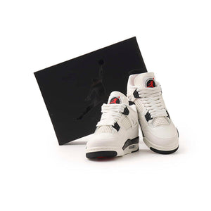 Air Jordan Flight Club x Air Jordan 4 Retro OG - Sail/Black University Red