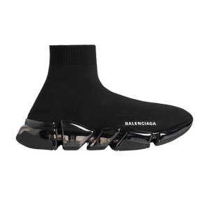Balenciaga Speed 2.0 Sneaker Clear Sole - Black