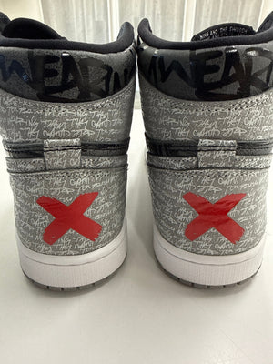 AIR JORDAN 1 HIGH REBELLIONAIRE - SIZE 8 (WORN)