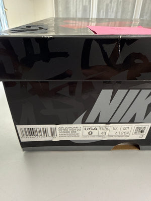 AIR JORDAN 1 HIGH REBELLIONAIRE - SIZE 8 (WORN)