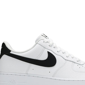 Nike Air Force 1 Low '07 'White Black Pebbled Leather' (2021)