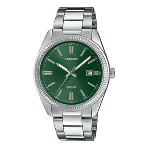 Casio Enticer Men Analog Green Dial Men MTP-1302PD-3AVEF