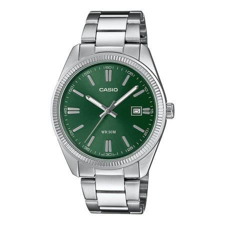 Casio Enticer Men Analog Green Dial Men MTP-1302PD-3AVEF