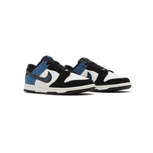 Nike Dunk Low Airbrush Swoosh - Industrial Blue