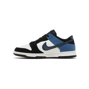 Nike Dunk Low Airbrush Swoosh - Industrial Blue
