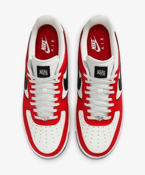 Nike | AIR FORCE 1 '07 LV8 { UNIVERSITY RED/BLACK - SAIL