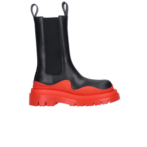 Bottega Veneta Wmns Tire Boot 'Black Sunburst'