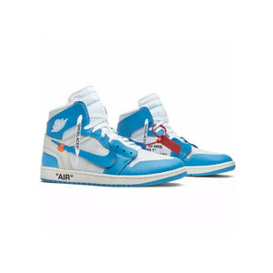 Air Jordan Off - White x Air Jordan 1 Retro High OG UNC / University Blue