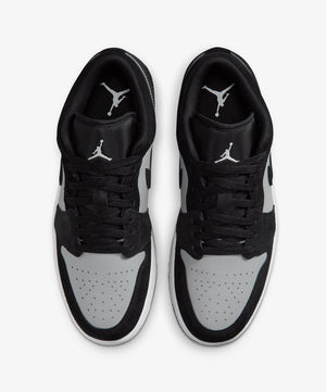Air Jordan JORDAN | AIR JORDAN 1 LOW { BLACK/WHITE - LT SMOKE GREY