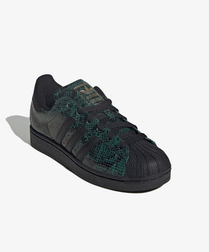 Adidas Originals | SUPERSTAR II { CORE GREEN/CBLACK