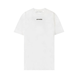 Off-White Blue Marker White Blue Oversized T-Shirt