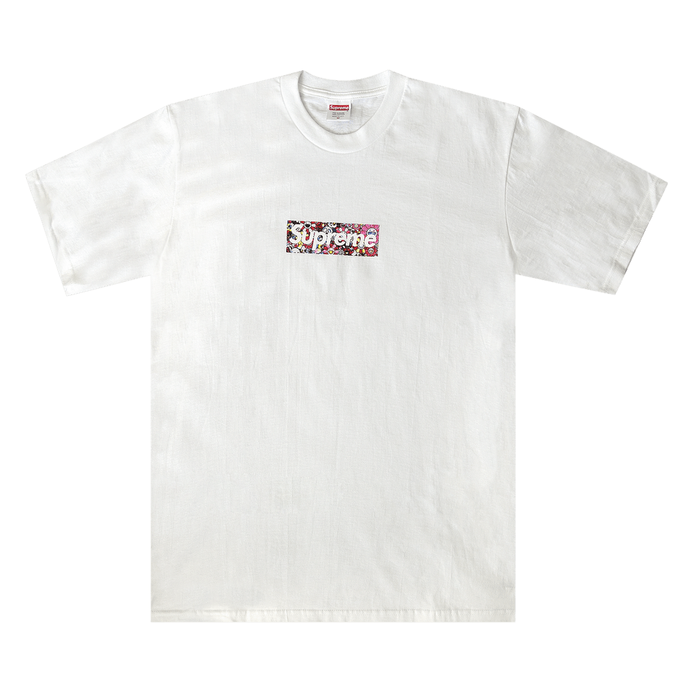 Supreme x Murakami COVID-19 Relief Box Logo T-Shirt White