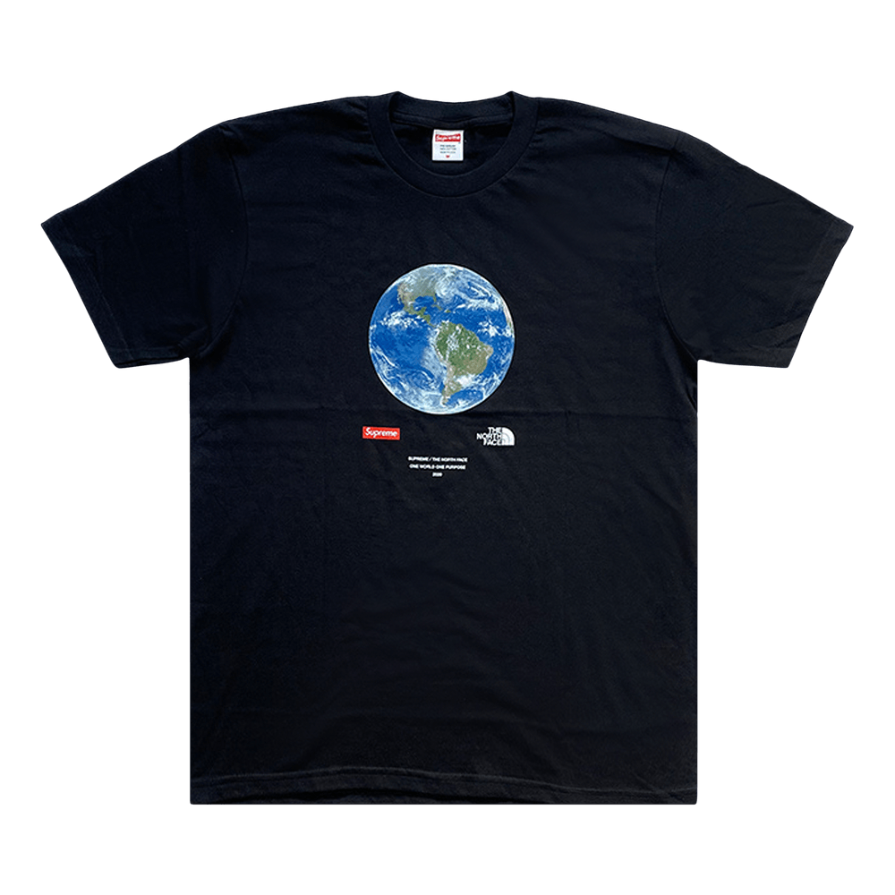 Supreme x The North Face One World T-Shirt Black