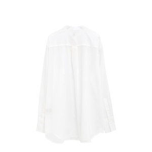 Long Sleeve Band Collar Shirt