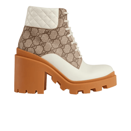 Gucci Wmns GG Ankle Boot 'Beige'