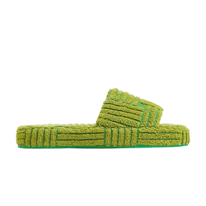 Bottega Veneta Resort Sponge Slide Parakeet Kiwi