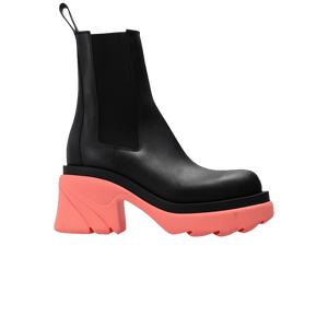 Bottega Veneta Wmns Flash Chelsea Boot 'Black Flamingo'