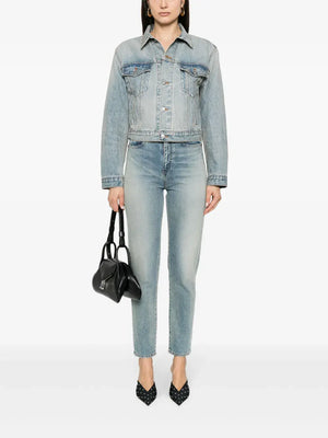 washed-denim jacket