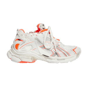 Balenciaga Runner Sneaker Eggshell Neon Orange