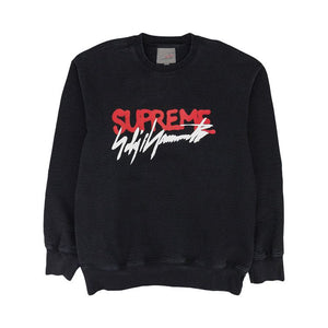 SUPREME YOHJI YAMAMOTO CREWNECK BLACK