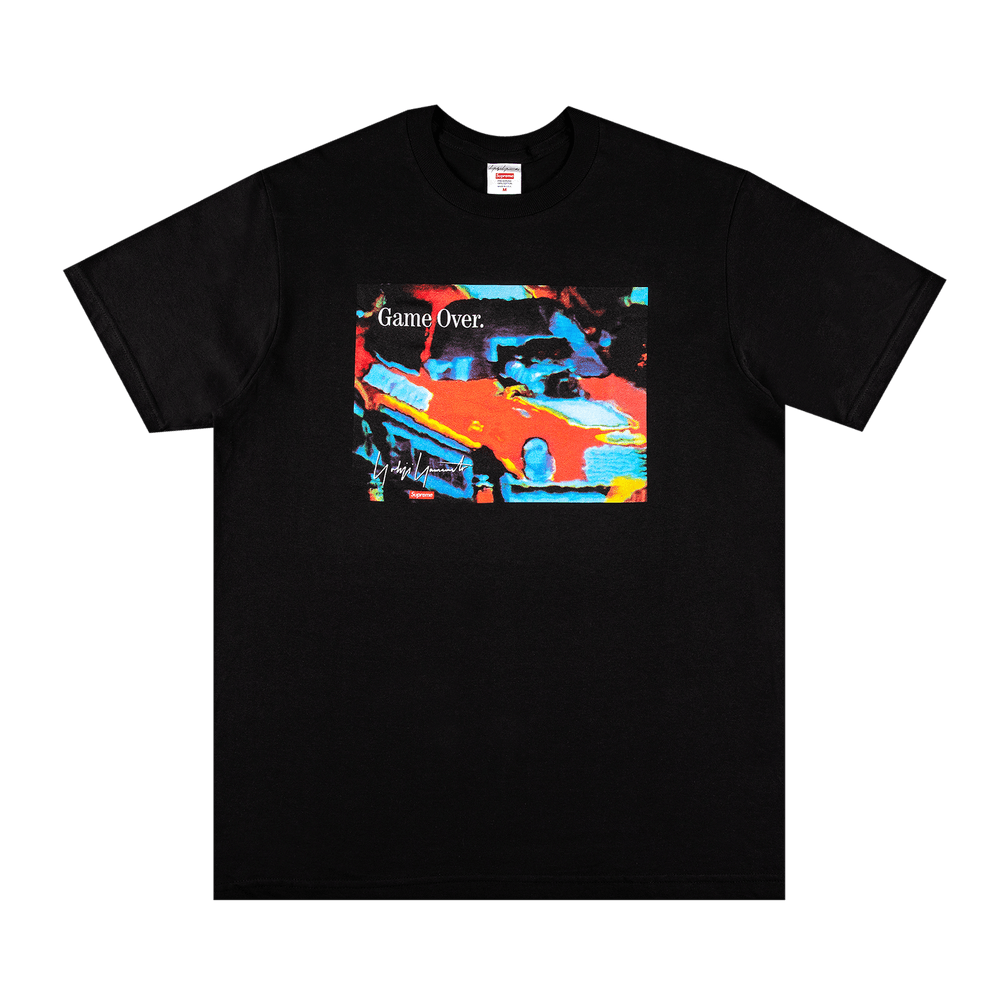 Supreme x Yohji Yamamoto Game Over T-Shirt Black