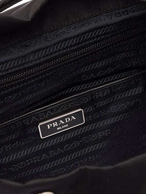 enamel triangle logo small backpack