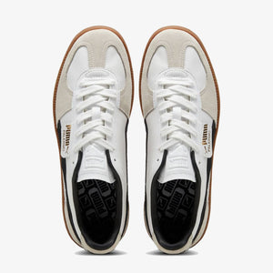 PUMA PALERMO LTH { WHITE\VAPOR GRAY-GUM