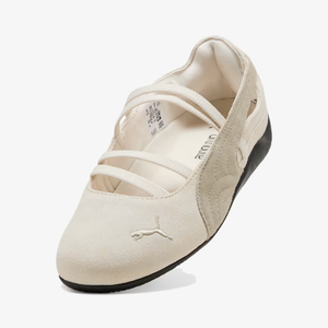PUMA SPEEDCAT SUEDE BALLET { ALPINE SNOW-BLACK