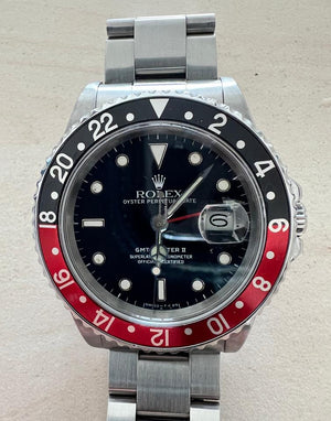 Rolex | GMT-Master II | 15650 | Steel | 40 mm | Steel | Black | Automatic