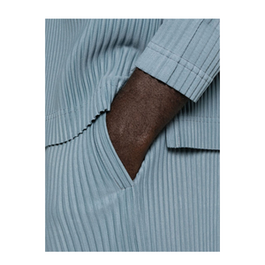Pleated Design Cropped Pants