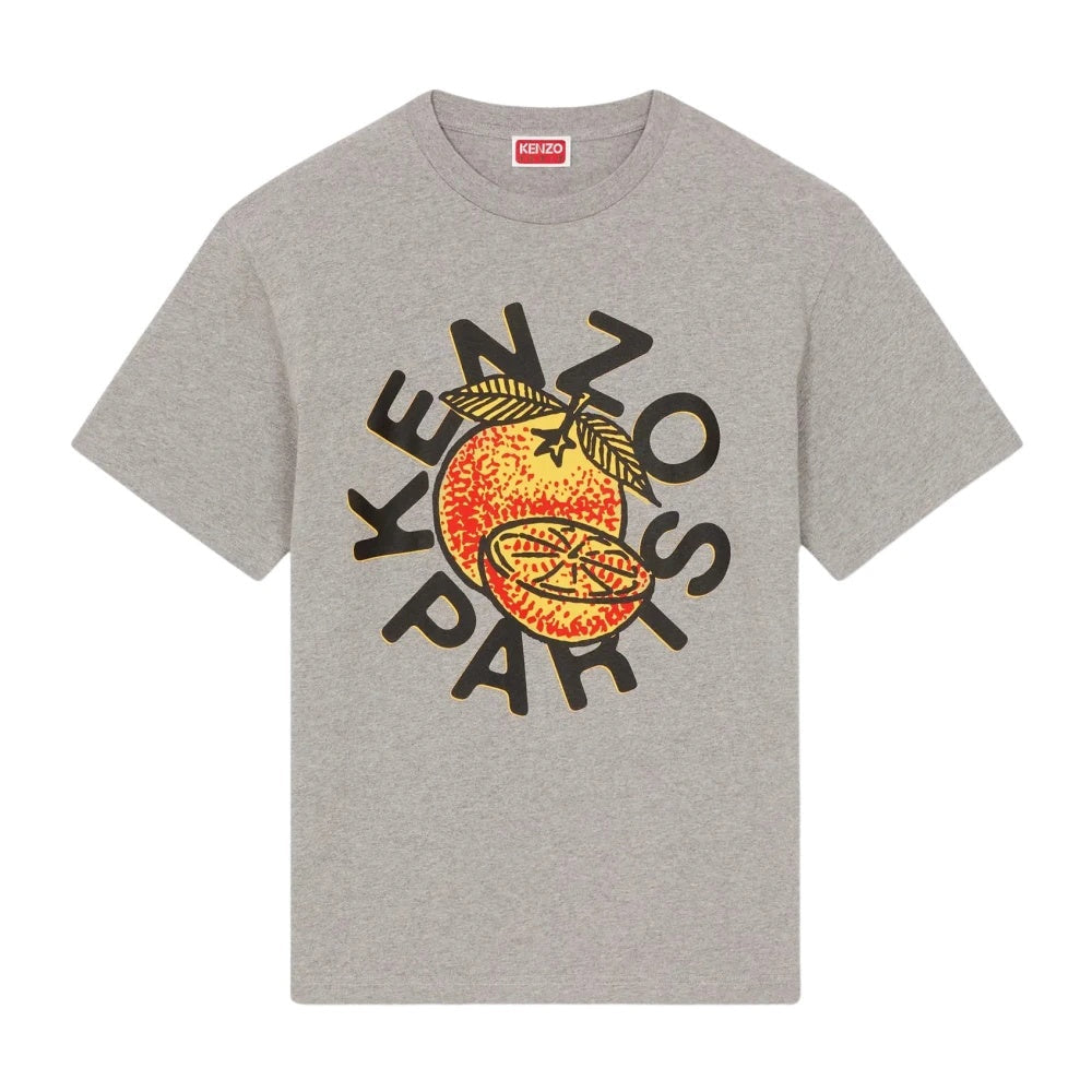 KENZO CLASSIC ORANGE GRAPHIC T-SHIRT