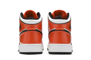 JORDAN 1 MID SE TURF ORANGE (GS)