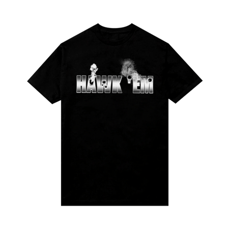 Pop Smoke x Vlone Hawk Em’ T-Shirt