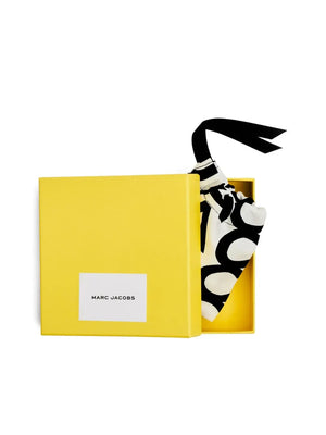 The Button Enamel Logo Hoop earrings