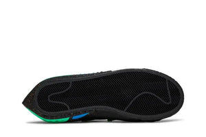 Off White x Blazer Low Black And Electro Green