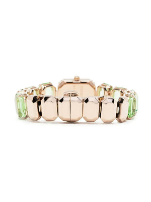 Octagon cut bracelet watch