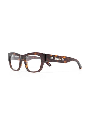 logo-print rectangle-frame glasses